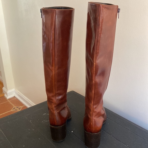 Old money- Boots. Beautiful color, real soft leather. High quality style. - Picture 3 of 13